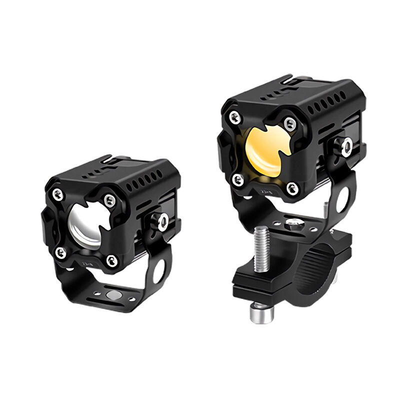 40W Motorcycle Spot Light 4000LM Motorcycle Auxiliary Light 3200K - 6500K For Night Illumination
