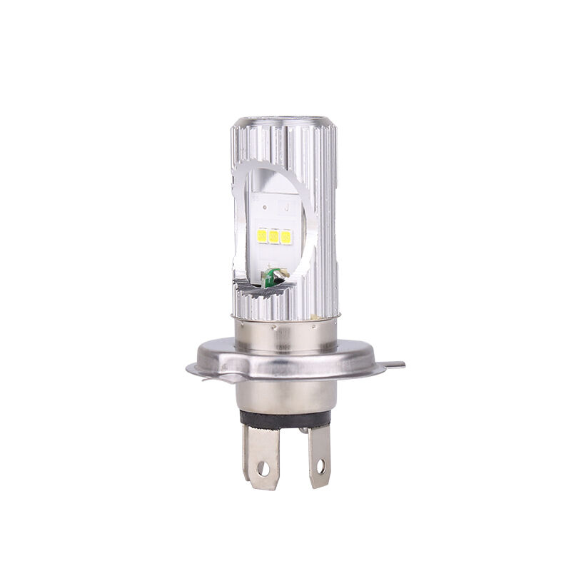 10W Motorcycle LED Bulb 9V - 80V Motorcycle Spotlight Bulbs 1000LM Smart Temperature Control
