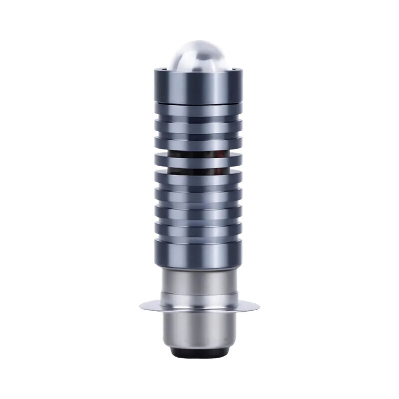 10W Motorcycle LED Light Bulbs 1000LM Vehicle LED Bulbs 3200K - 6500K Aluminum Alloy Shell
