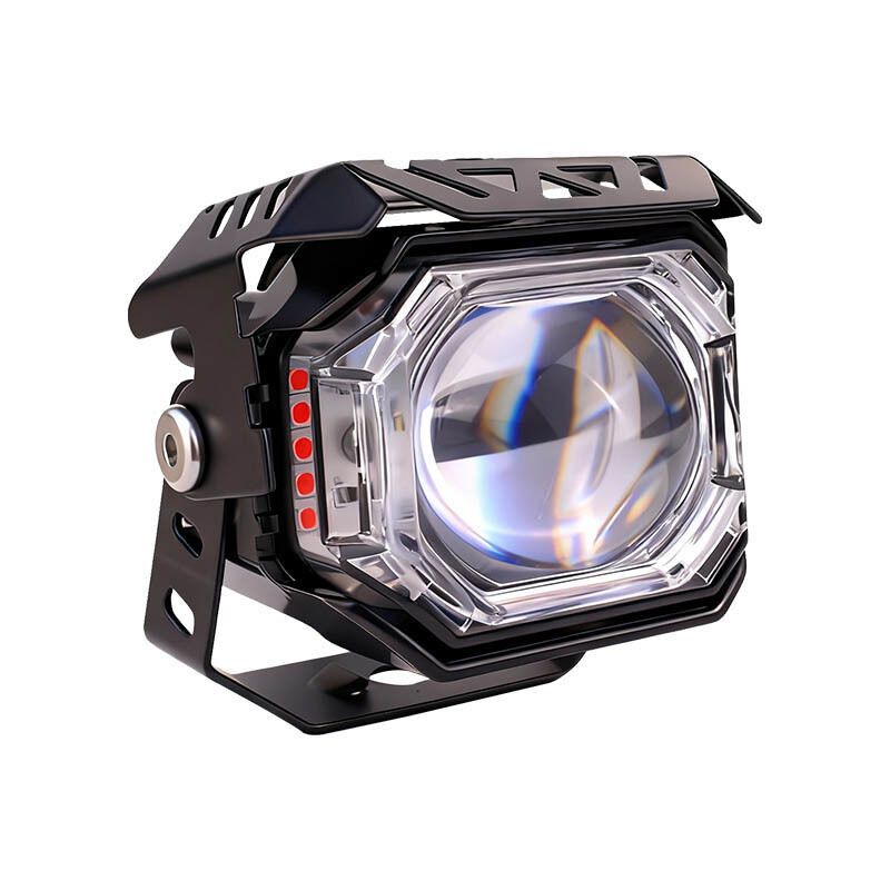 3200LM Motorcycle External Spotlight 4 Bead LED Motorcycle Spotlight 12V - 85V 3200K - 6500K