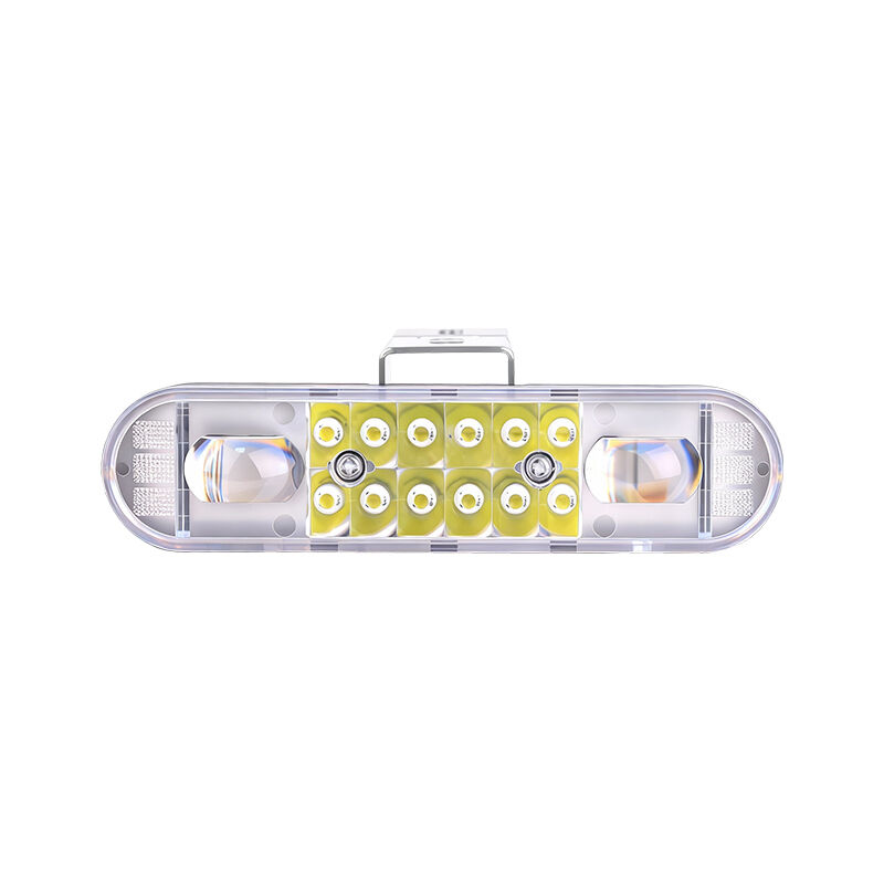 Smart Temp Control Motorcycle Driving Lights LED 4 Bead Motorcycle Aux Lights DC 12V - 80V